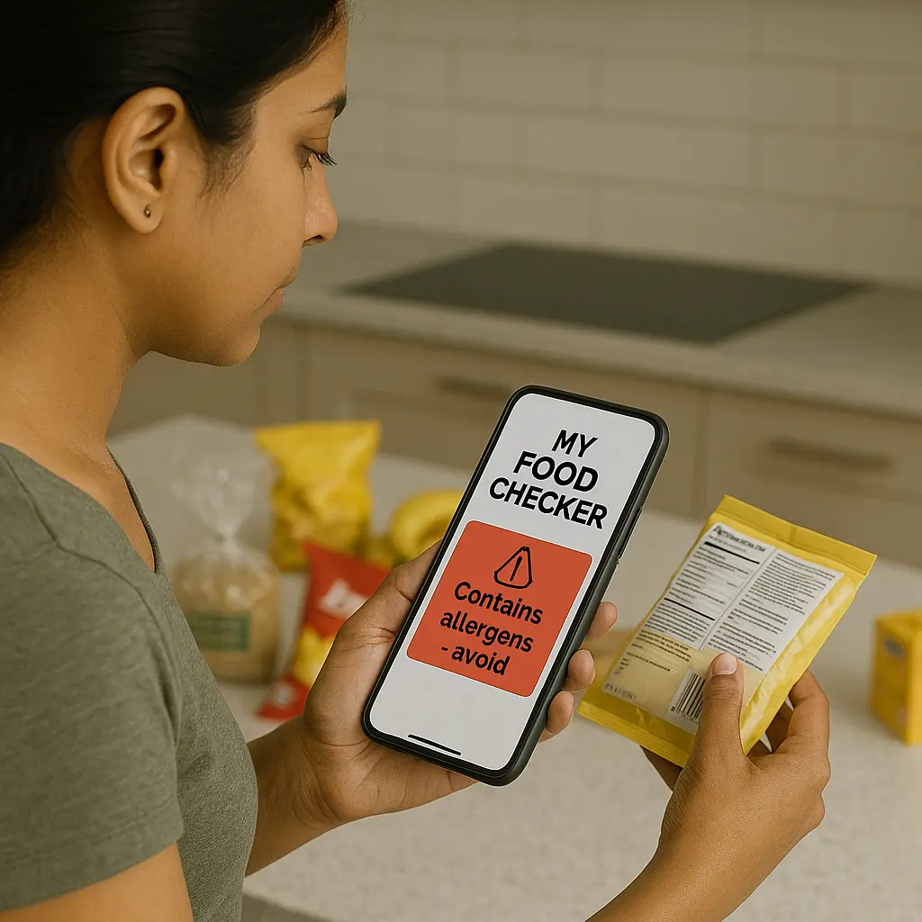 food allergy checker